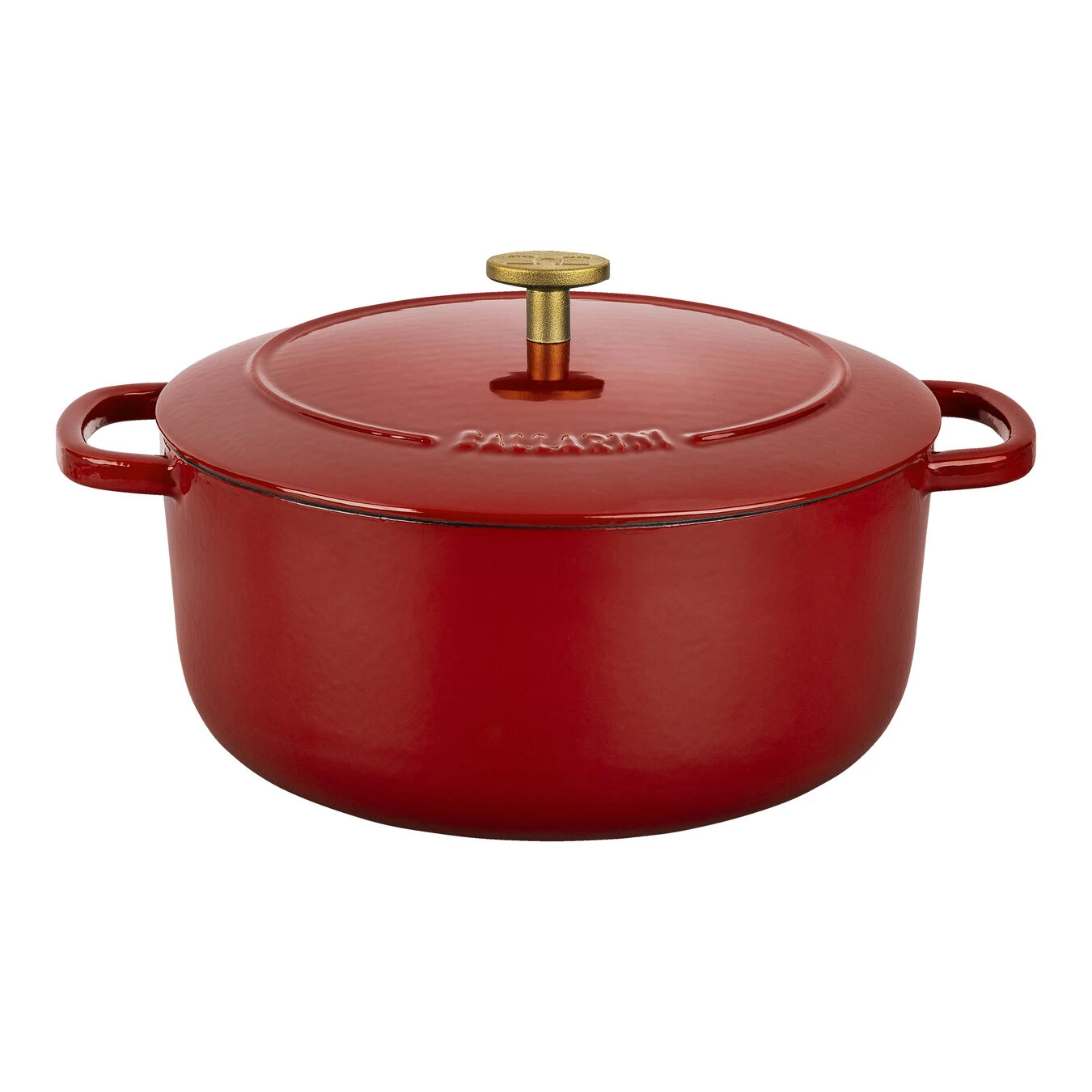 Ballarini Gietijzeren Braadpan 24 Cm / 4 L, Rond, Rood 3 Ballarini Gietijzeren Braadpan 24 Cm / 4 L, Rond, Rood - Afbeelding 2