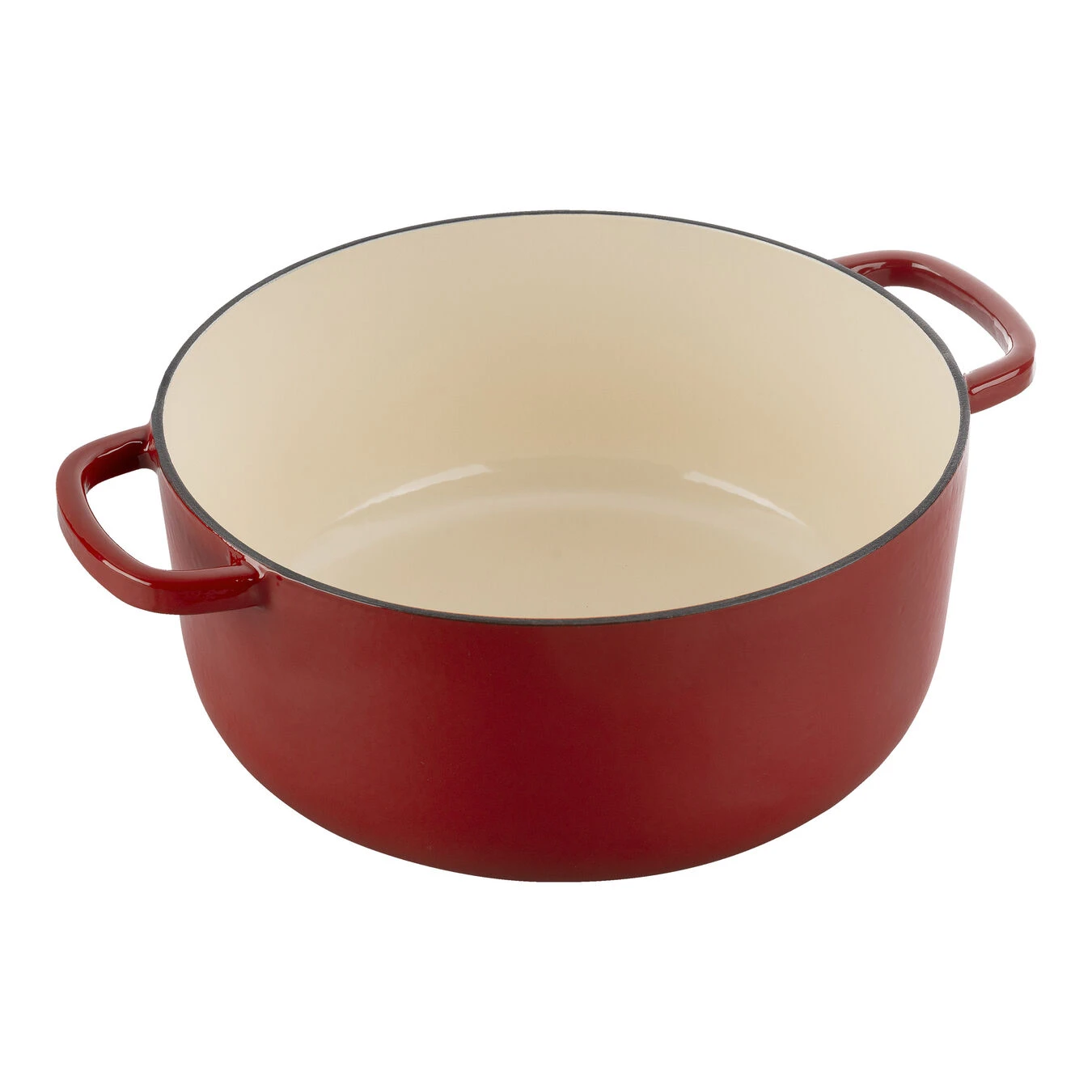 Ballarini Gietijzeren Braadpan 24 Cm / 4 L, Rond, Rood 6 Ballarini Gietijzeren Braadpan 24 Cm / 4 L, Rond, Rood - Afbeelding 5