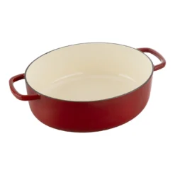 Ballarini Gietijzeren Braadpan 29 Cm / 4,5 L, Ovaal, Rood -Kook Warm Verkoopwinkel 75003 565 0 000000985