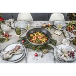 Ballarini Wok Granitium Titanium Extreme 30 Cm -Kook Warm Verkoopwinkel 750049623