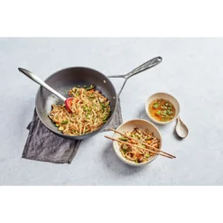 Demeyere Wok Vlakke Bodem Duraslide 28 Cm -Kook Warm Verkoopwinkel 750057277