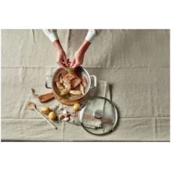 Demeyere Koekenpan Met Glazen Deksel 24 Cm 7 Demeyere Koekenpan Met Glazen Deksel 24 Cm -Kook Warm Verkoopwinkel 750061466