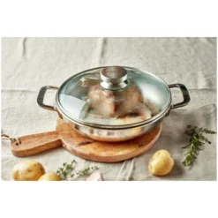 Demeyere Koekenpan Met Glazen Deksel 24 Cm 9 Demeyere Koekenpan Met Glazen Deksel 24 Cm -Kook Warm Verkoopwinkel 750061468