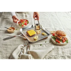 Demeyere Grillpan 28 Cm -Kook Warm Verkoopwinkel 750061823