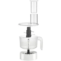 Zwilling Accessoires Voor Blenders 1,2 L, Zilver-wit -Kook Warm Verkoopwinkel ZW Food Processor Composing Weiss