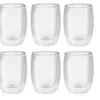 Zwilling Dubbelwandig Koffieglazen Set, 6-delig -Kook Warm Verkoopwinkel set zw sorrento koffieglazen 39500 076 0 5