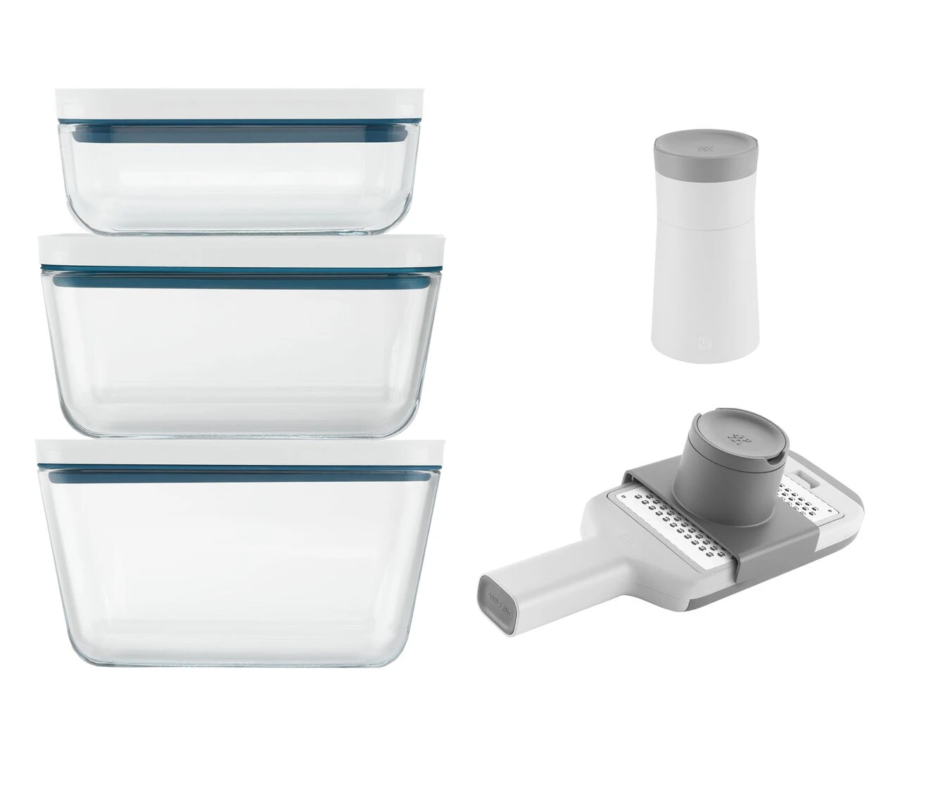 Zwilling Vacuümtoebehoren Set, 5-delig 3 Zwilling Vacuümtoebehoren Set, 5-delig